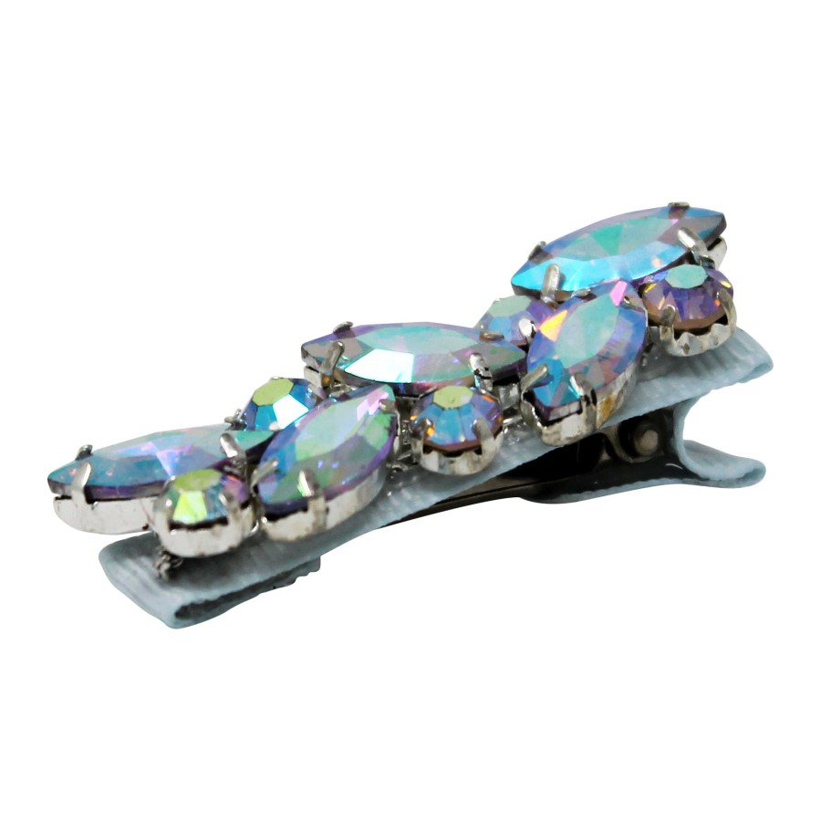 Woman Cute Cute | Ab Sparkly Crystal Trim On A Clip