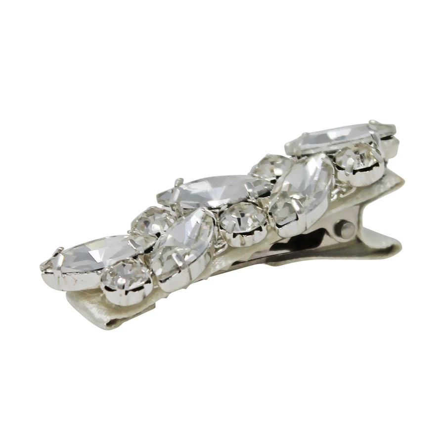 Woman Cute Cute | Clear Crystal Trim On A Clip