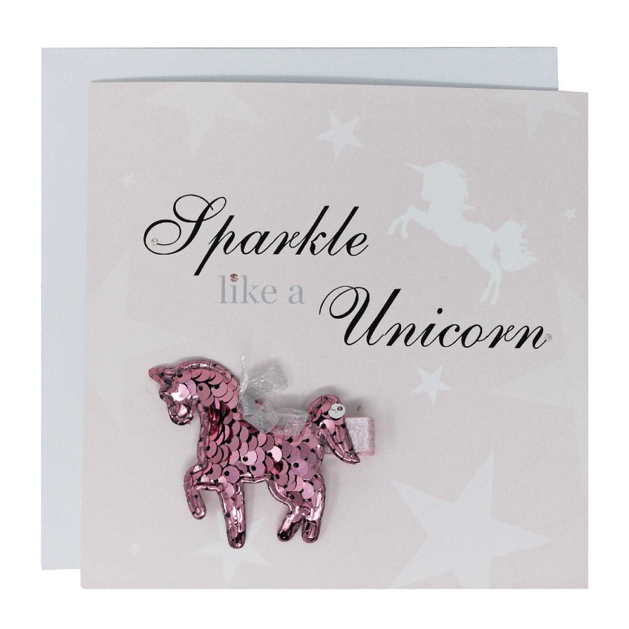 Girls Cute Cute | Sparkle Like A Unicorn With Sequin Unicorn- Cr004C